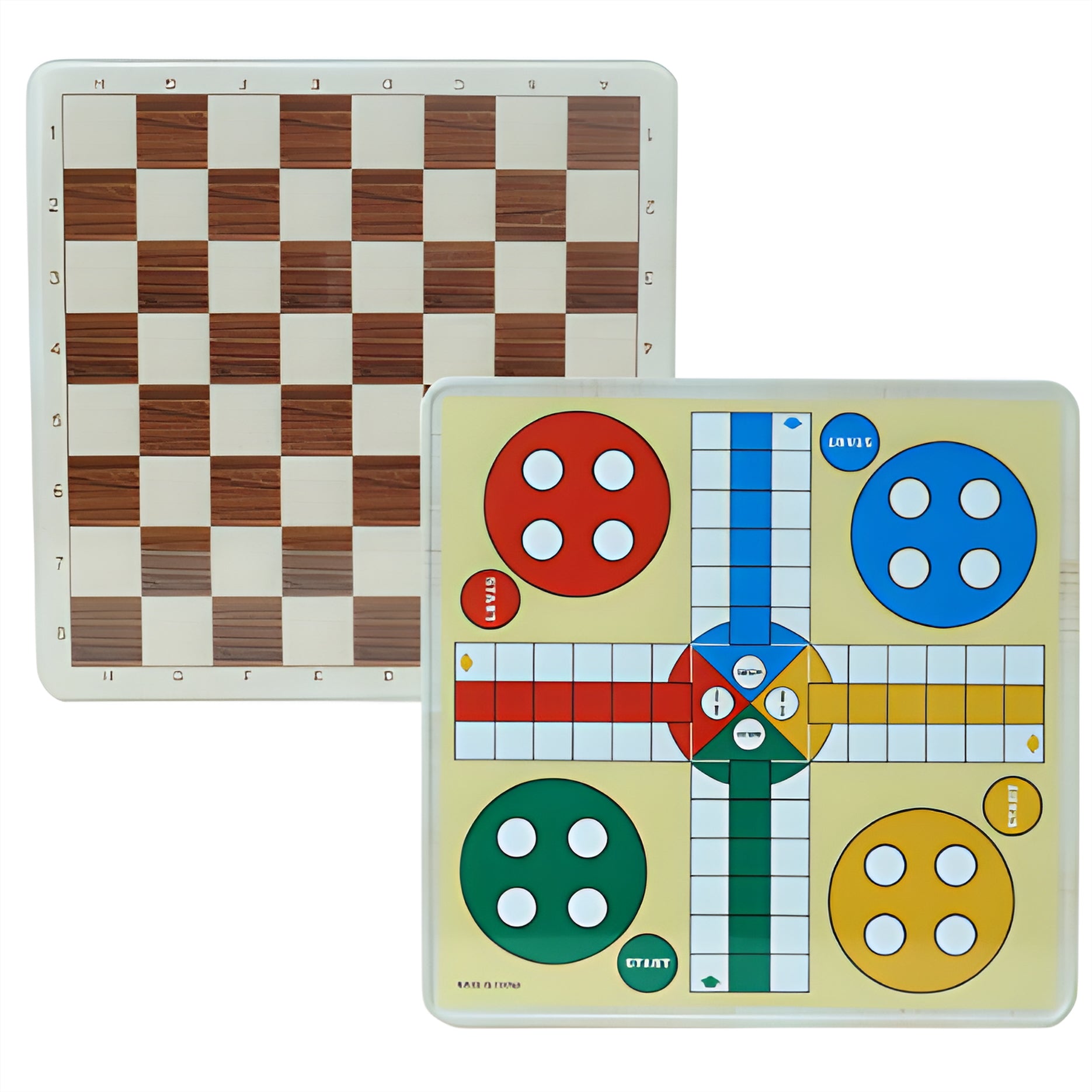 Magnetic Chess & Ludo Travel Set